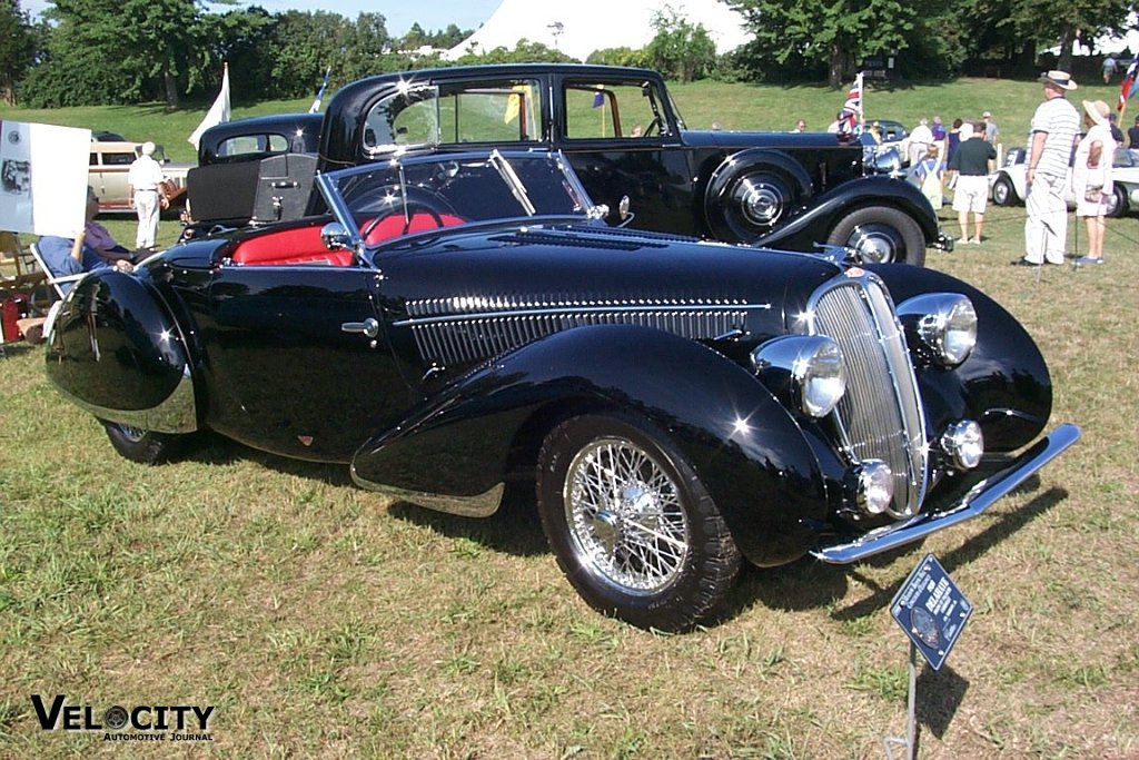 1938 Delahaye Figoni et Falaschi Cabriolet