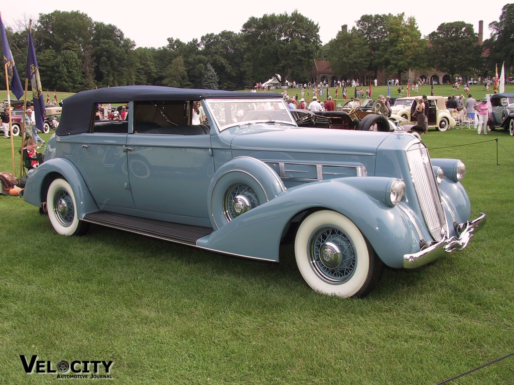 1936 Pierce Arrow 1601 Convertible Sedan