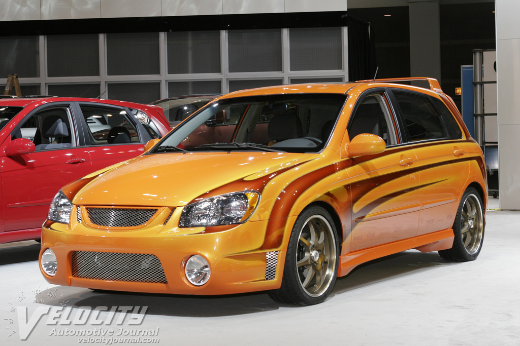 2004 Kia Spectra5 Firestorm SEMA car