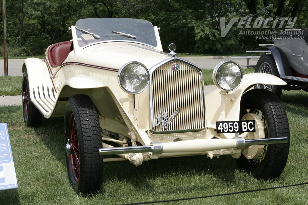 1933 Alfa Romeo 6C 1750 Gran Sport 6 Touring Spyder