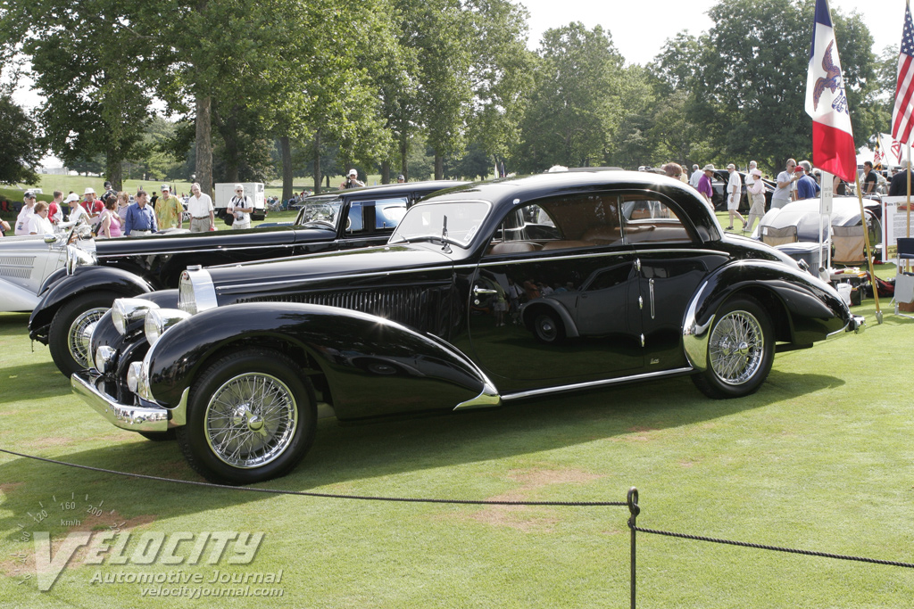 1936 Bugatti Type 57 Paul Nee Coupe