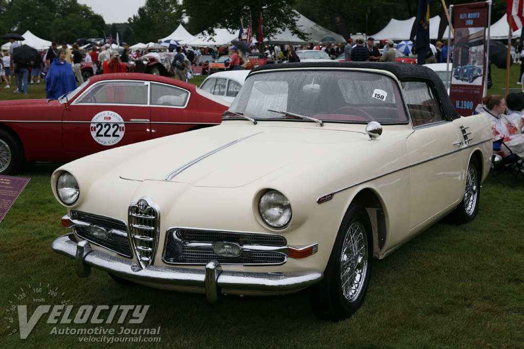 1957 Alfa Romeo 1900CSS Ghia-Aigle Cabriolet