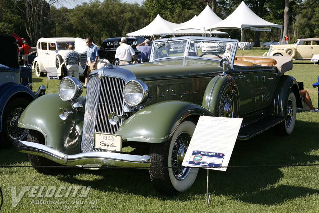 1933 Chrysler CL Dual Cowl Phaeton by LeBaron