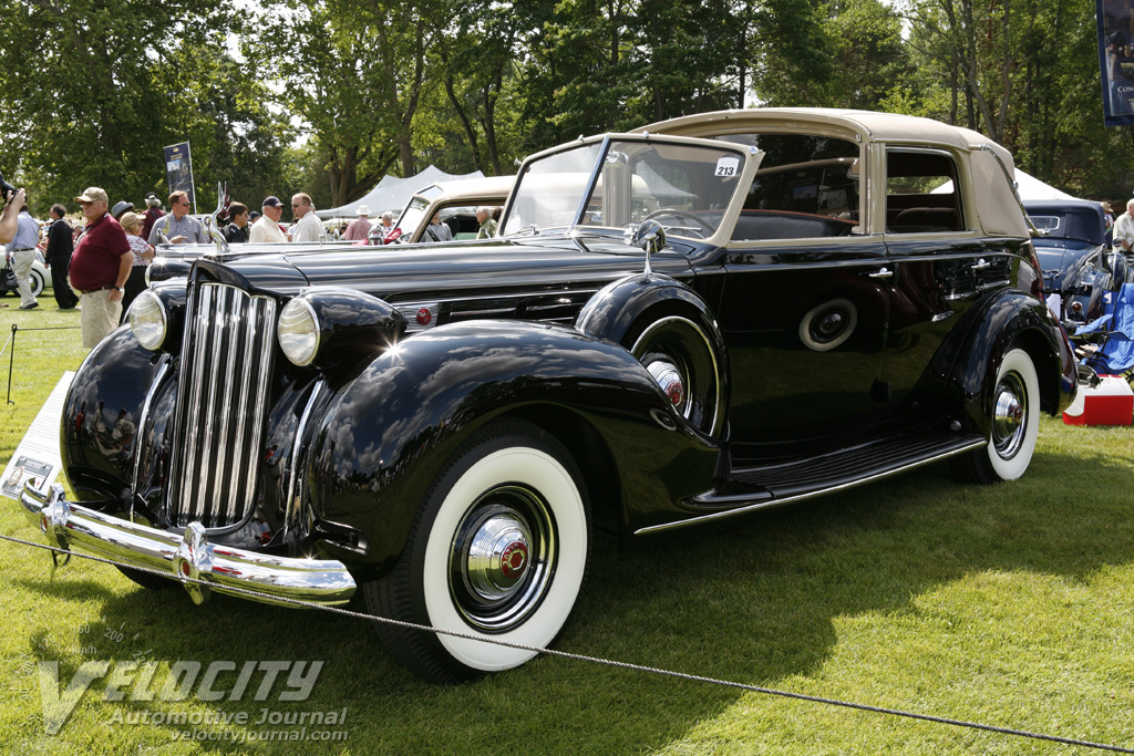 1938 Packard Twelve Model 1708 all-weather cabriolet by Brunn