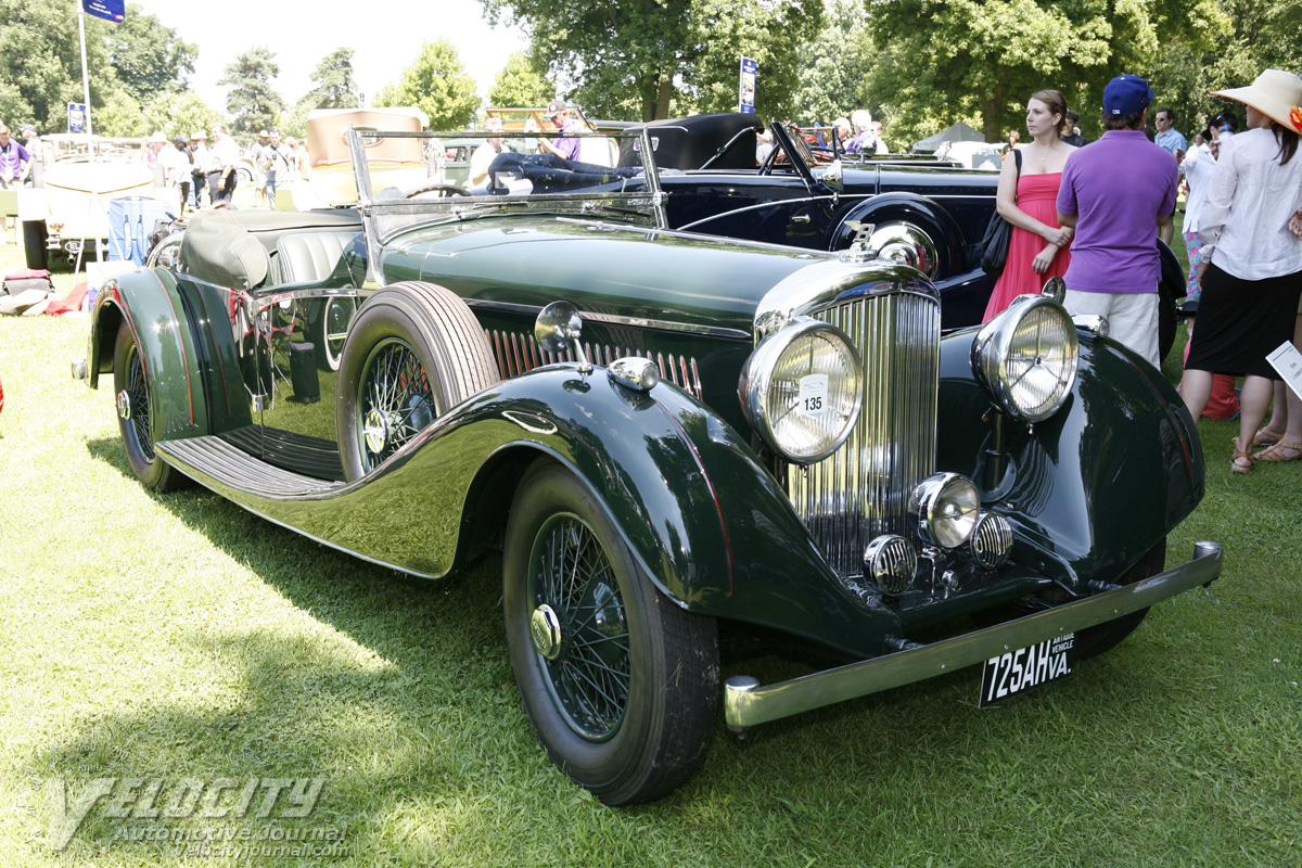 1936 Bentley 4 1/4 liter Roadster by Vanden Plas