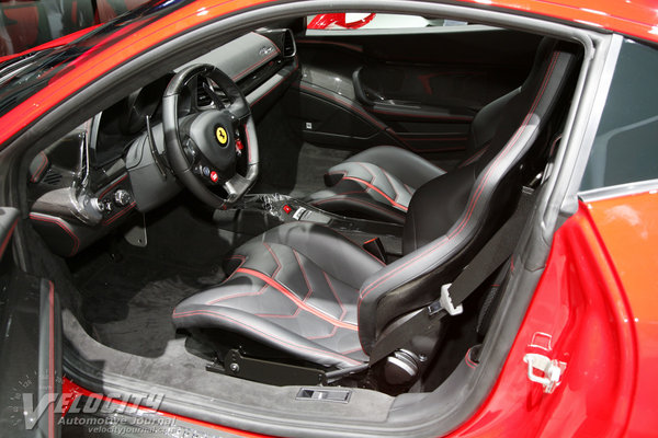 2012 Ferrari 458 Italia Interior