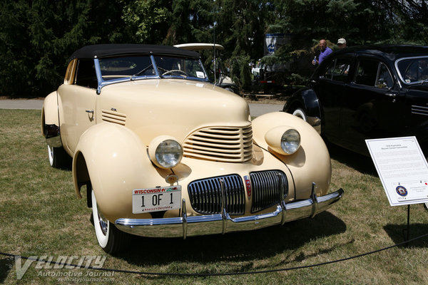 1939 Hupmobile Skylark Corsair convertible