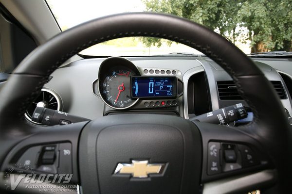 2012 Chevrolet Sonic LTZ 5d Instrumentation