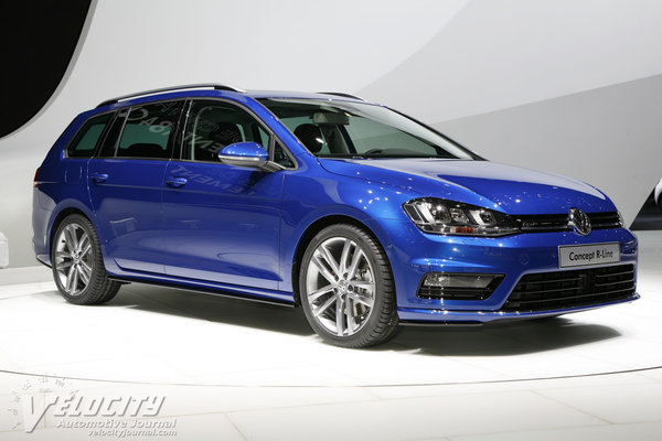 2013 Volkswagen Golf Estate Concept R-Line