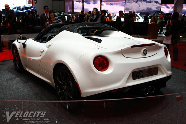 2015 Alfa Romeo 4c spyder