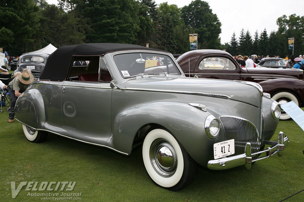 1941 Lincoln Zephyr convertible