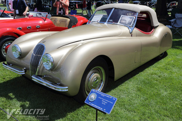 1952 Jaguar XK-120 roadster