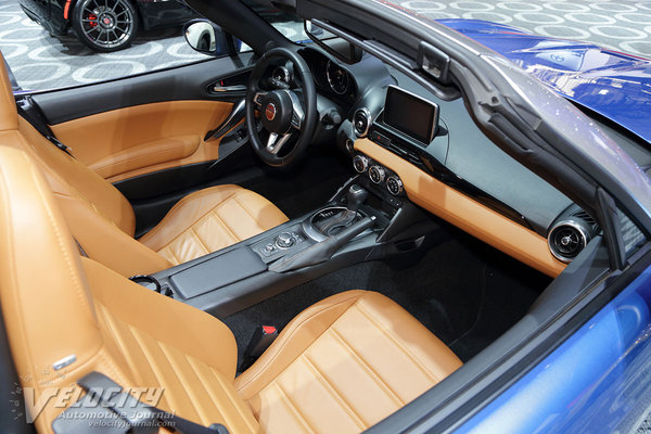 2017 Fiat 124 Spider Interior