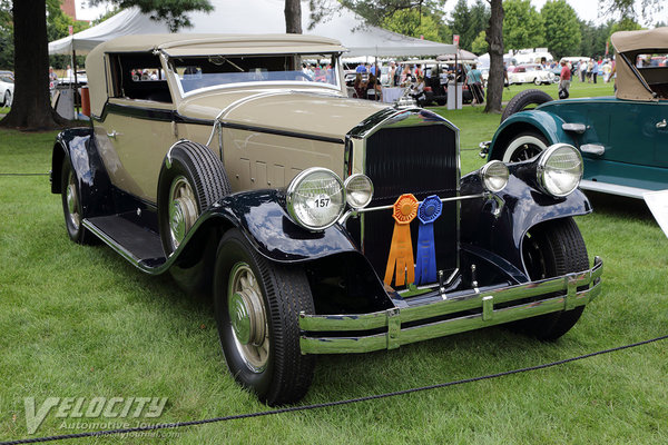 1930 Pierce-Arrow Model B Convertible Victoria by Waterhouse