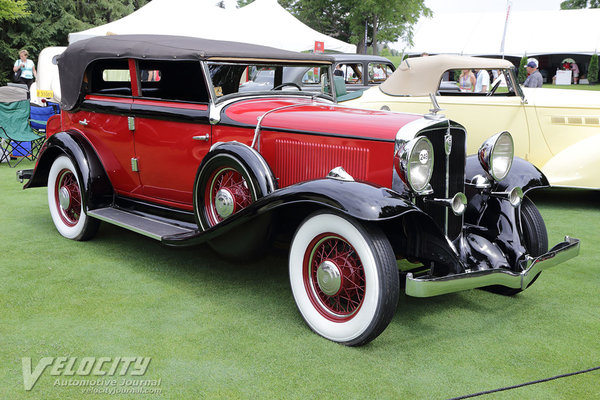 1931 Studebaker Commander 4d convertible