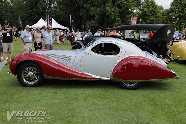 1937 Talbot-Lago T150CSS Coupe by Figoni & Falaschi