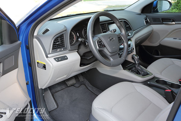 2017 Hyundai Elantra Limited sedan Interior