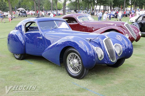 1937 Talbot-Lago T150c Aero Coupe by Pourtout