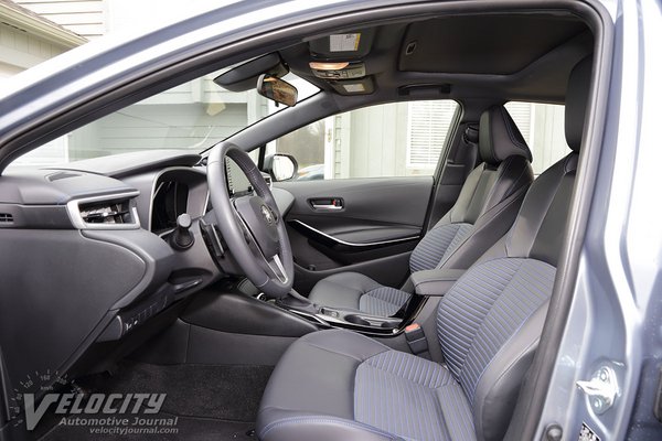 2020 Toyota Corolla XSE sedan Interior