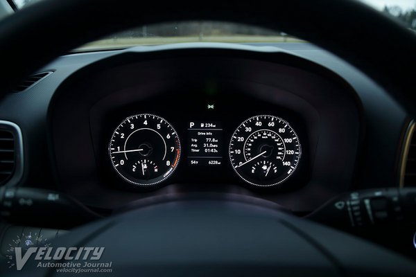 2020 Hyundai Venue Denim Instrumentation