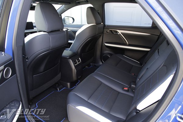 2021 Lexus RX 450H Black Line Interior