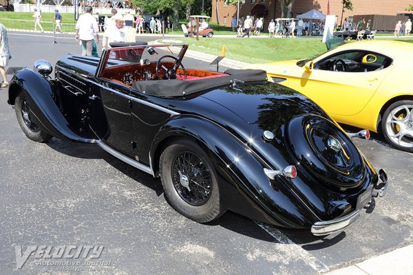 1937 Delahaye Type 135 Coupe des Alpes by Chapron