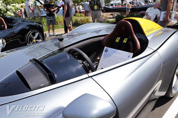 2021 Ferrari Monza SP1 Interior