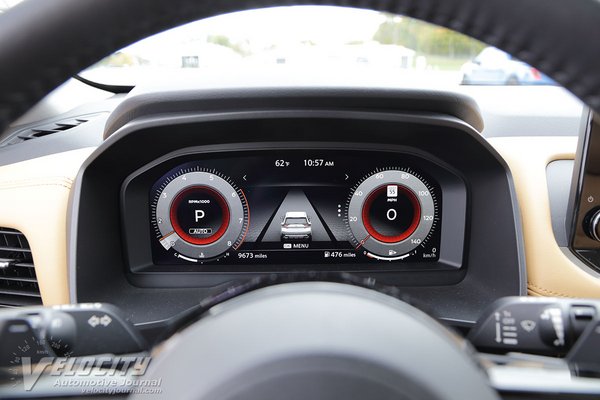 2022 Nissan Rogue Platinum Instrumentation