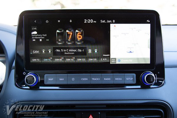 2022 Hyundai Kona N-Line Instrumentation