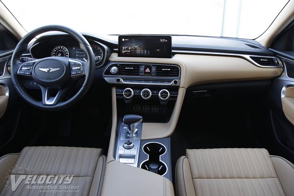 2022 Genesis G70 Interior