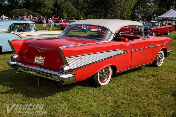 1957 Chevrolet Bel Air 2d Sport Coupe hardtop