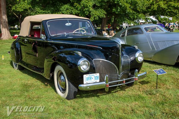 1941 Lincoln Zephyr convertible