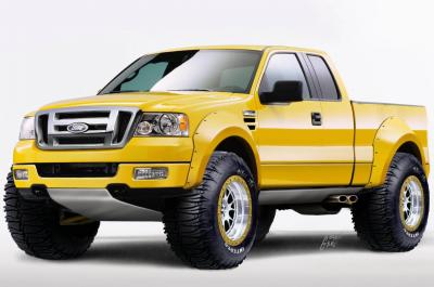 2003 Ford SEMA F150 - Iron Man by DeBerti Designs