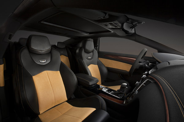 2012 Cadillac CTS-V Coupe Interior