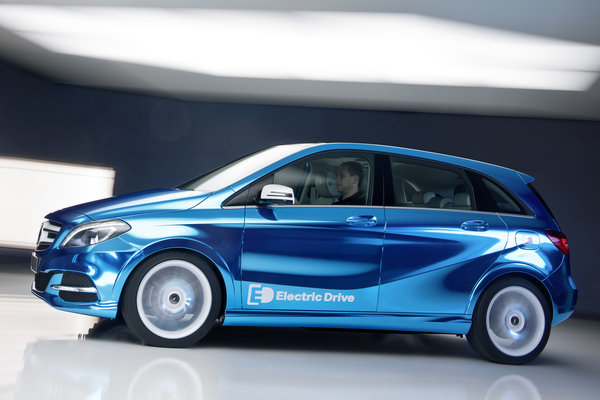 2012 Mercedes-Benz Concept B-Class Electric Drive