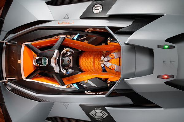 2013 Lamborghini Egoista Interior