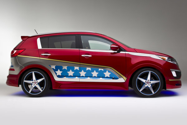 2013 Kia Wonder Woman-Inspired Sportage