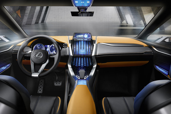 2013 Lexus LF-NX Interior