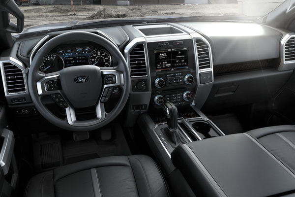 2015 Ford F-150 Crew Cab Interior