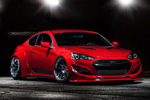 2014 Hyundai Genesis Coupe by Blood Type Racing