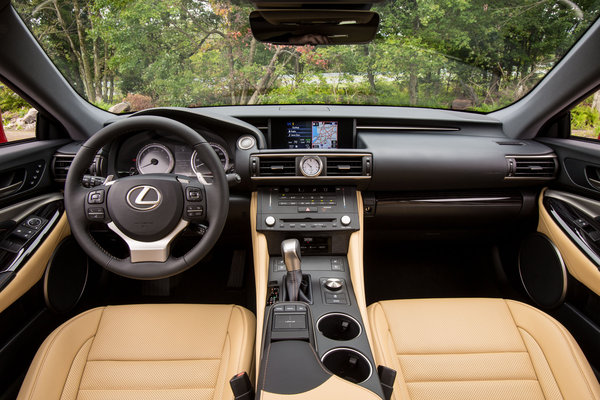 2015 Lexus RC Interior