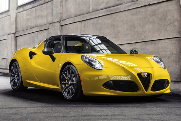 2015 Alfa Romeo 4C Spider