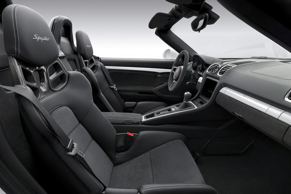 2016 Porsche Boxster Spyder Interior