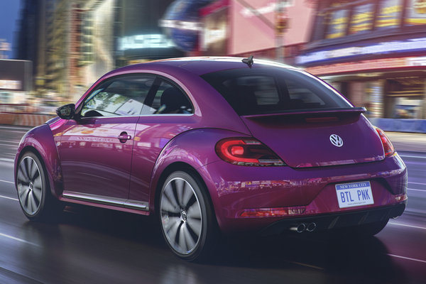 2015 Volkswagen Beetle Pink Color Edition