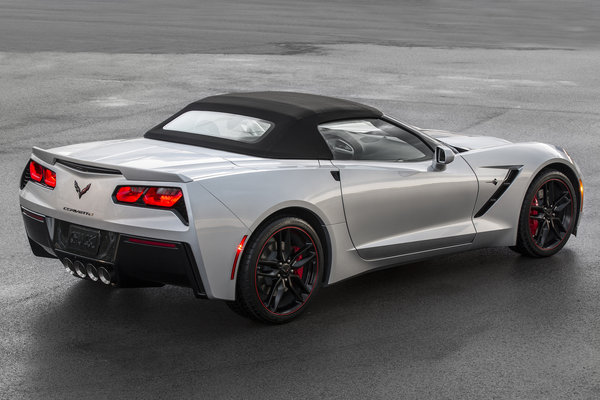 2016 Chevrolet Convertible Corvette Jet Black Suede