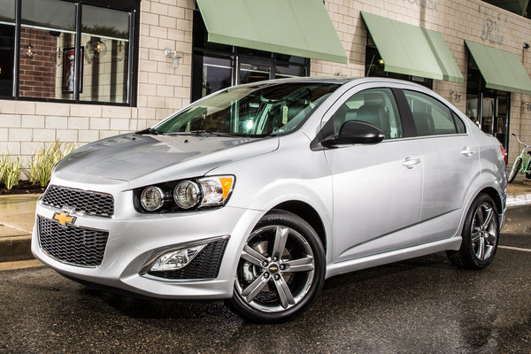 2016 Chevrolet Sonic RS sedan