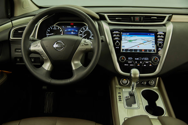 2016 Nissan Murano Instrumentation