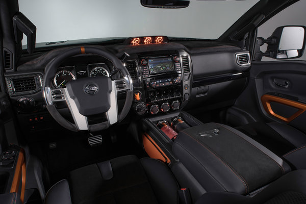 2016 Nissan Titan Warrior Interior