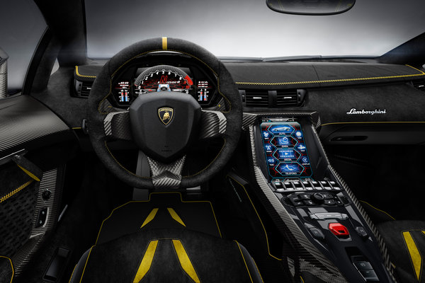 2017 Lamborghini Centenario Instrumentation