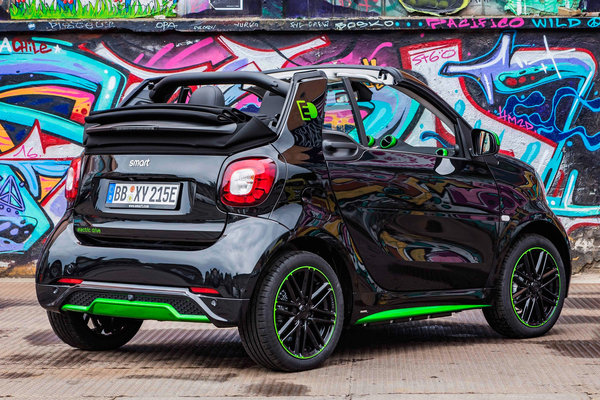 2017 Smart electric drive cabrio